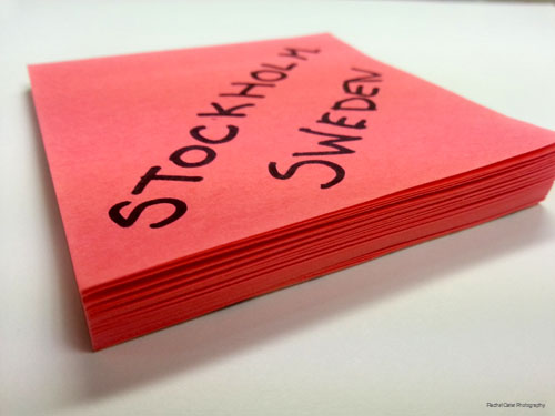 Travelling to Stockholm