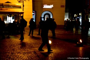 Fire Dancer in Prague 3  Rachel Cater Photography