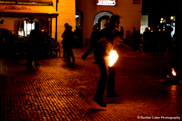 Fire Dancer in&nbsp;Prague