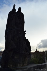 statue on Charles Bridge Rachel Cater Photography