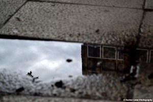 Puddle Reflections Madrid Rachel Cater Photography