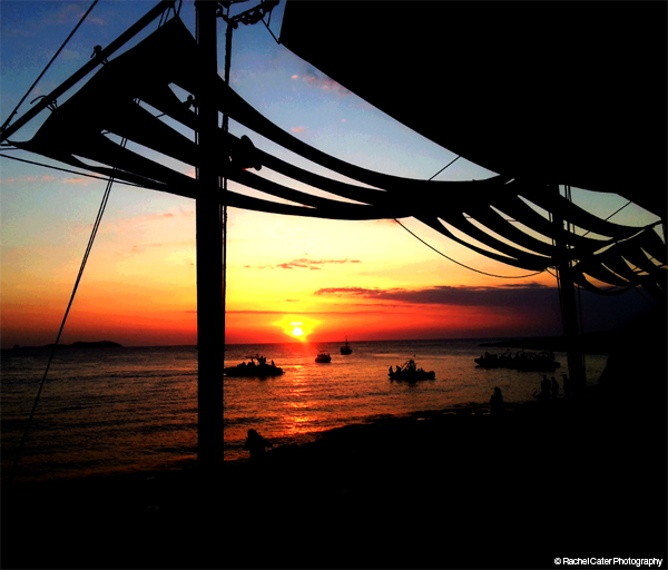 Sunset in Ibiza Spain Rachel Cater Photography