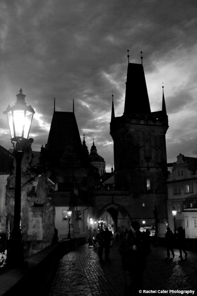 Charles Bridge in Prague Rachel Cater Photography