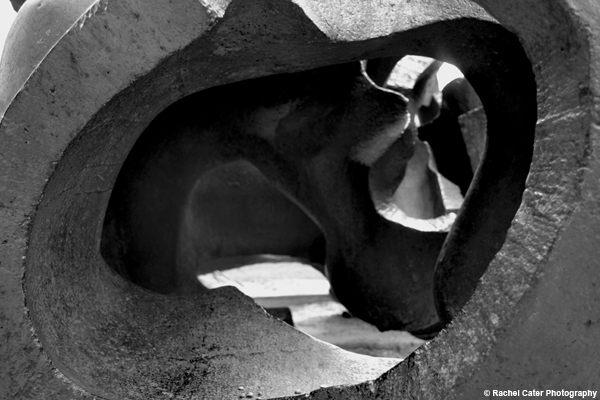 View through a structure Rachel Cater Photography