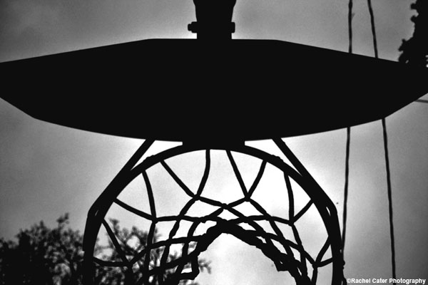 baseketball hoop net rachel cater photography