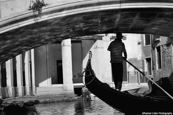 Venice gondolier rachel cater photography