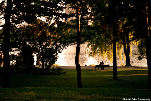 Couple on a Bench