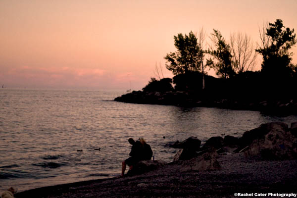 couple watching sunset rachel cater photography